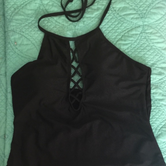 Bobbie Brooks Other - NWOT..sexy Black Bathing Suit Large